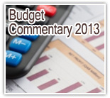 Budget Commentary 2013